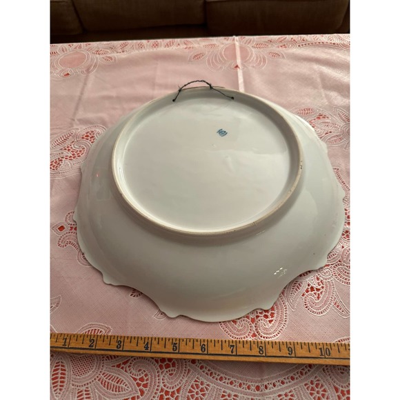 Vintage large decorative hanging bowl- Victoria Austria - Picture 12 of 12